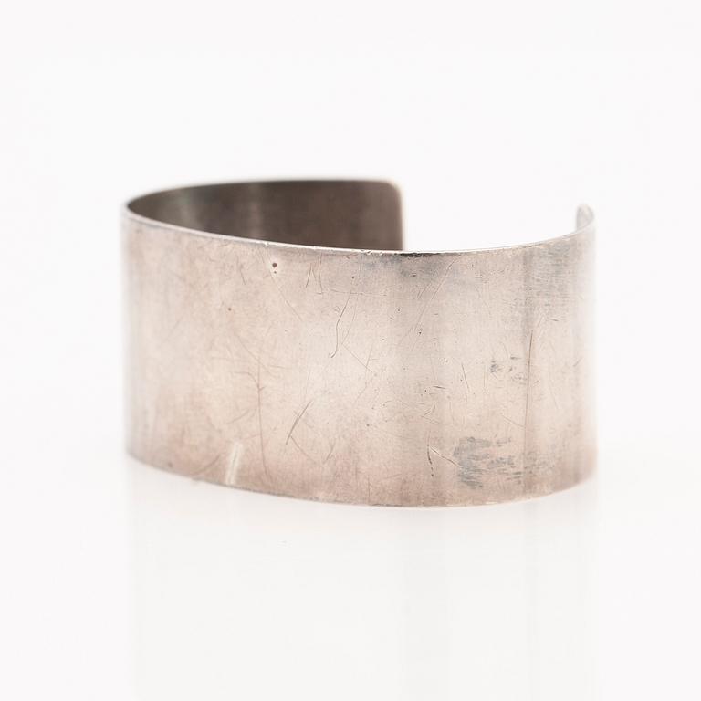 Wiwen Nilsson, Arm ring, sterling silver, Lund, 1969.
