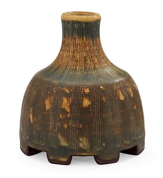 A Wilhelm Kåge 'Farsta' stoneware vase, Gustavsberg Studio 1955.