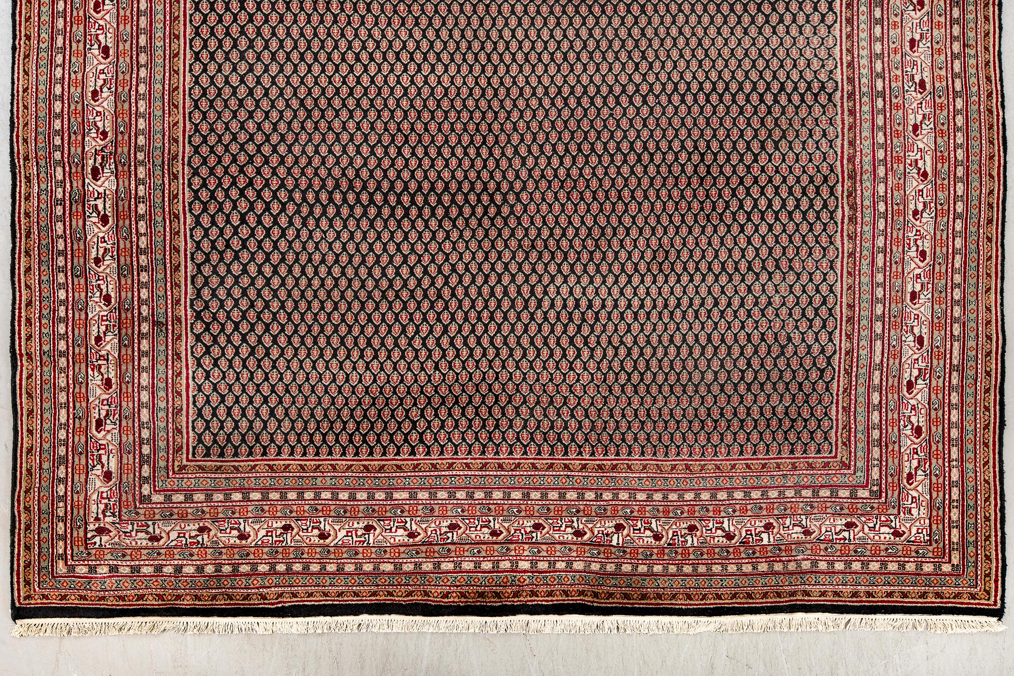 An old Bidjar carpet ca 345 x 250 cm.