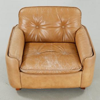 A lounge chair by Vatne Möbler, Norway, from the latter half of the 20th century.