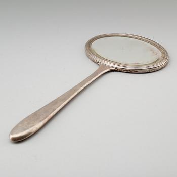 HANDSPEGEL, silver, G.A.B, 1919.