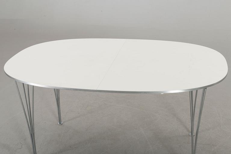 A BRUNO MATHSSON AND PIET HEIN "SUPERELLIPS" TABLE, Fritz Hansen, Denmark.