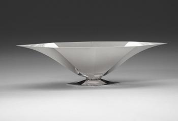 336. A Wiwen Nilsson 900/1000 silver bowl, Lund 1934.