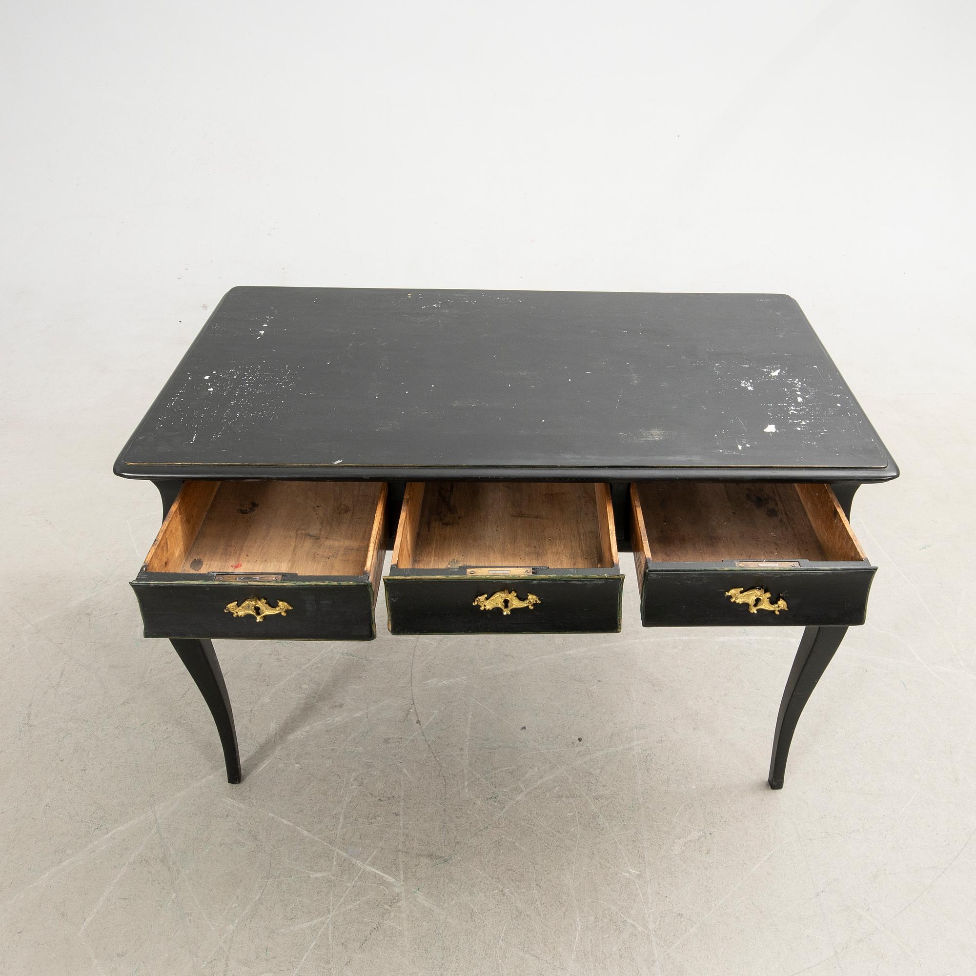 Ladies' writing desk, Rococo style, 20th century.