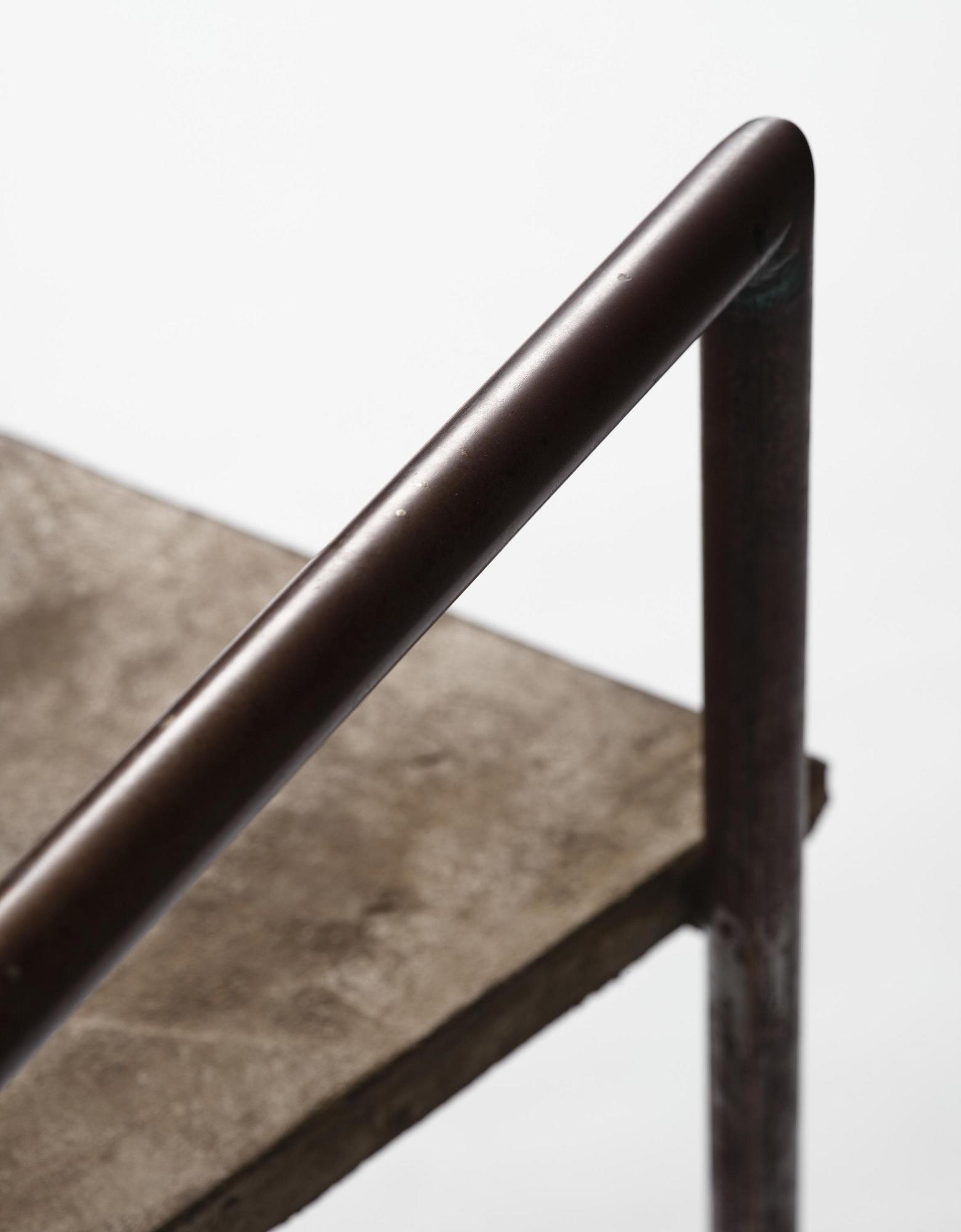 Jonas Bohlin, karmstol, "Concrete", provex, Källemo, Värnamo, efter 1981.