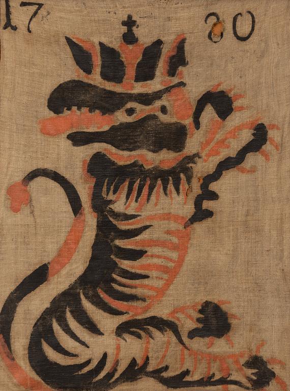 Vargfana/Varglapp, 1700-tal.
