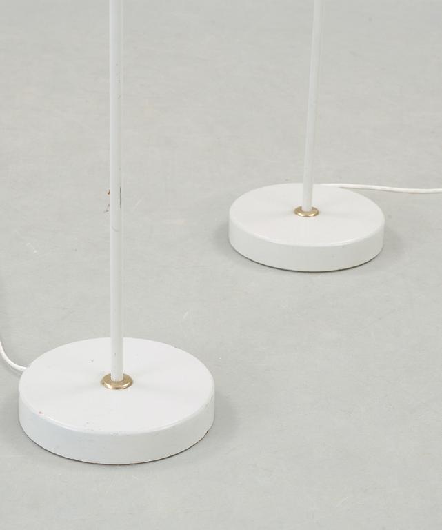 GOLVLAMPOR, ett par, 1960-tal.