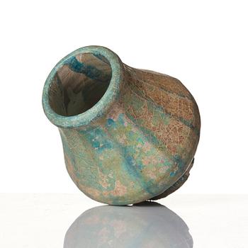 A Keshan pottery vase.