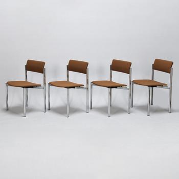 Ilmari Tapiovaara, tuoleja, 4 kpl, "Kiki" Merivaara 1970-luku.