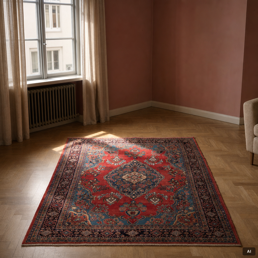 A Viss carpet, approx. 304 x 228 cm.