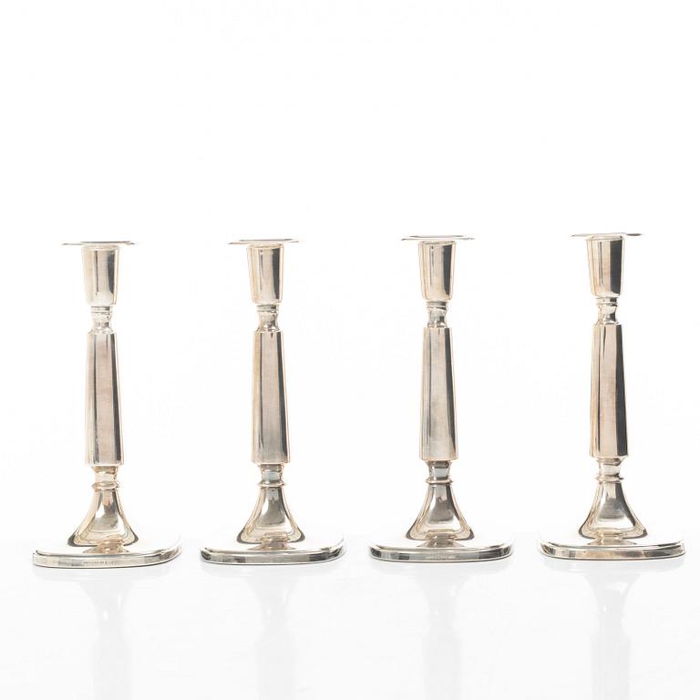 Tore Eldh, ljusstakar, 4 st, silver, Alton, Falköping.