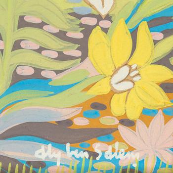 ALY BEN SALEM, gouache/watercolour, signed.