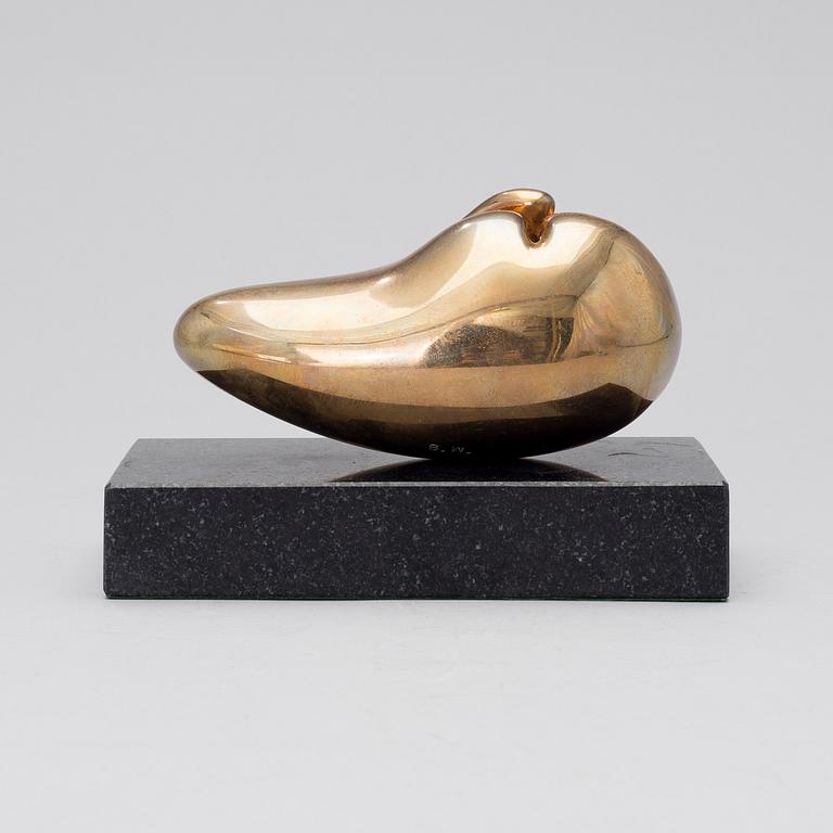 BJÖRN WECKSTRÖM, A SCULPTURE. Bronze, signed B.W. 2/12 -03.