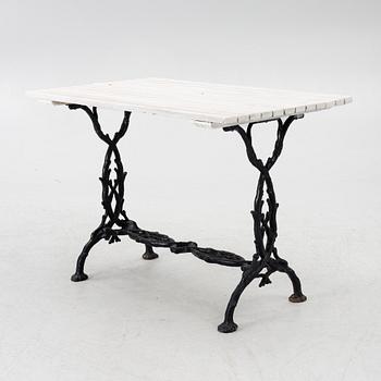 Garden table, early 20th century.