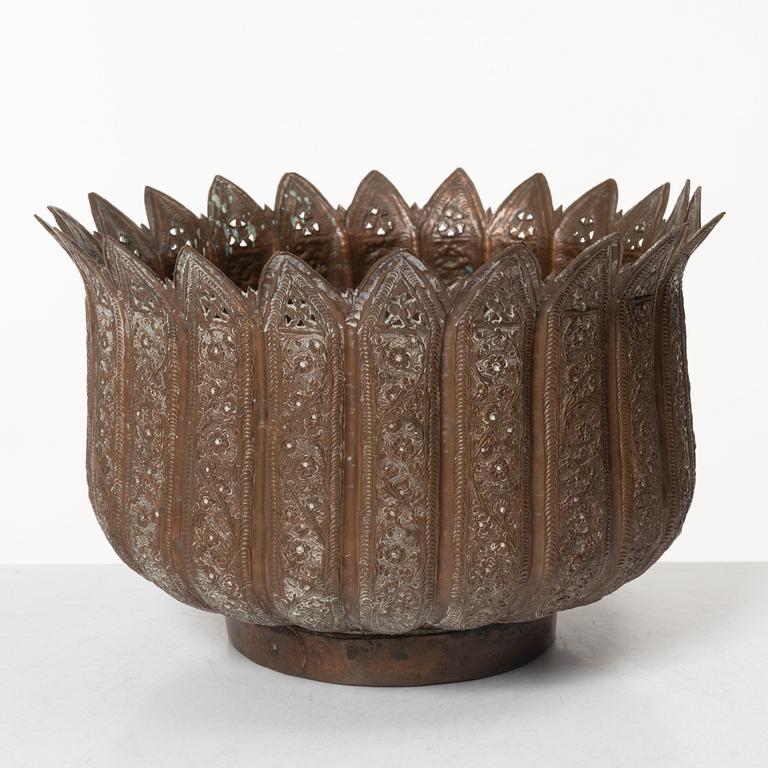 Ytterfoder koppar, Kashmir, norra Indien,  sent 1800-tal.