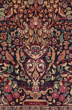 SEMI-ANTIQUE TEHERAN. 137,5 x 102,5 cm.
