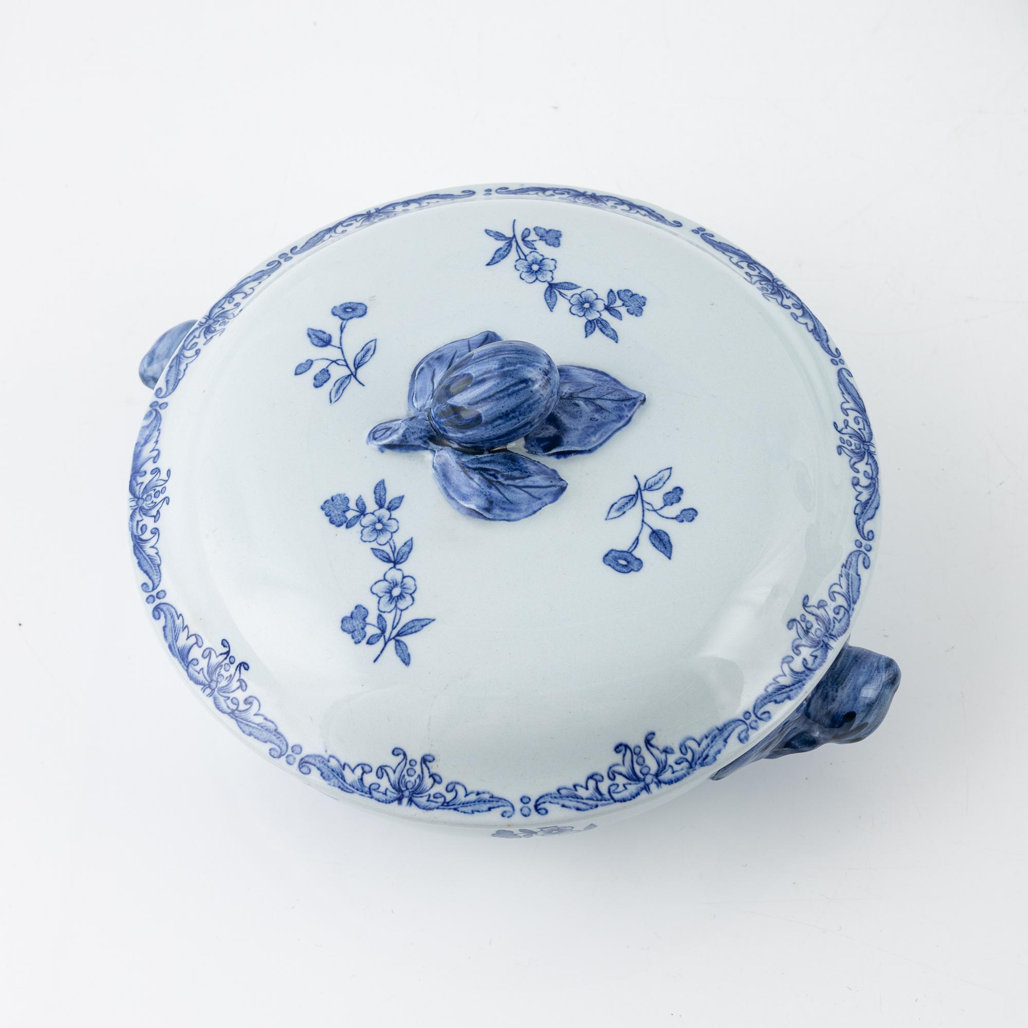 Matservis, porslin, 65 delar, "Ostindia", Rörstrand.