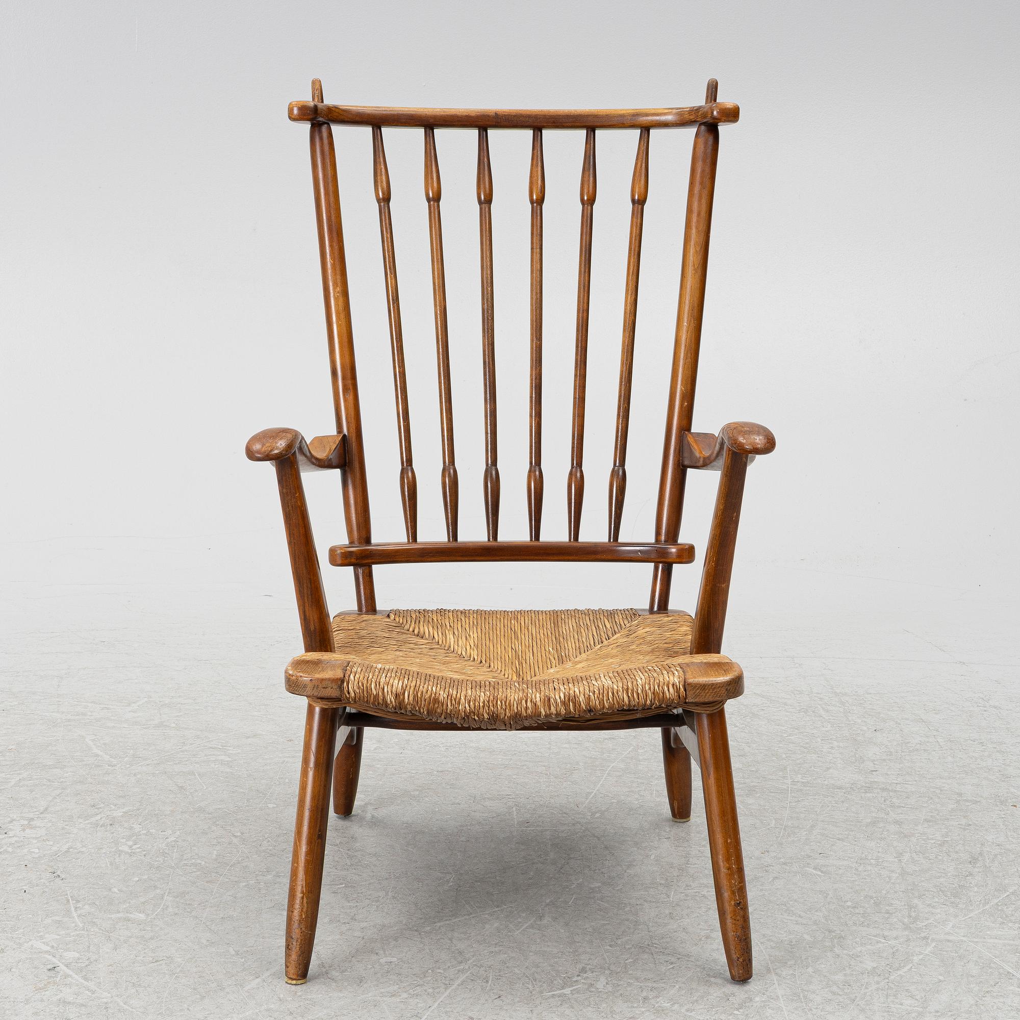 Armchair, De Ster Gelderland, Germany, mid-20th century.