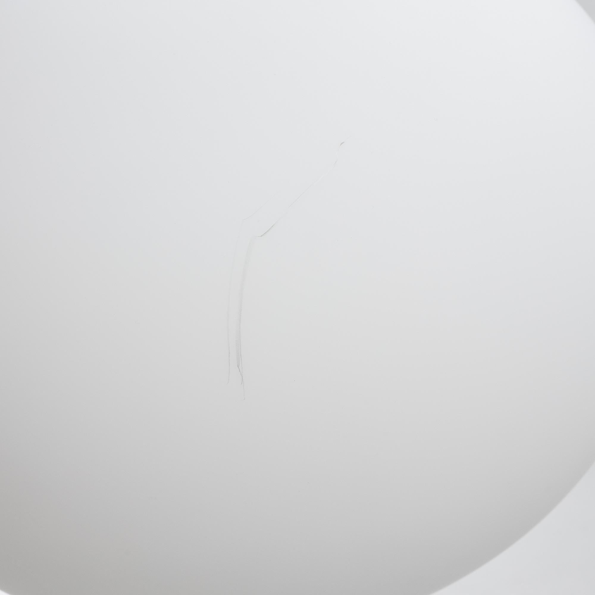 Jasper Morrison, a pair of 'Glo-Ball' floor lamps, Flos, Italy.