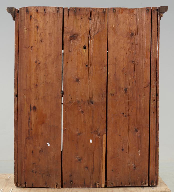 SKÅP, allmoge, daterat 1753.
