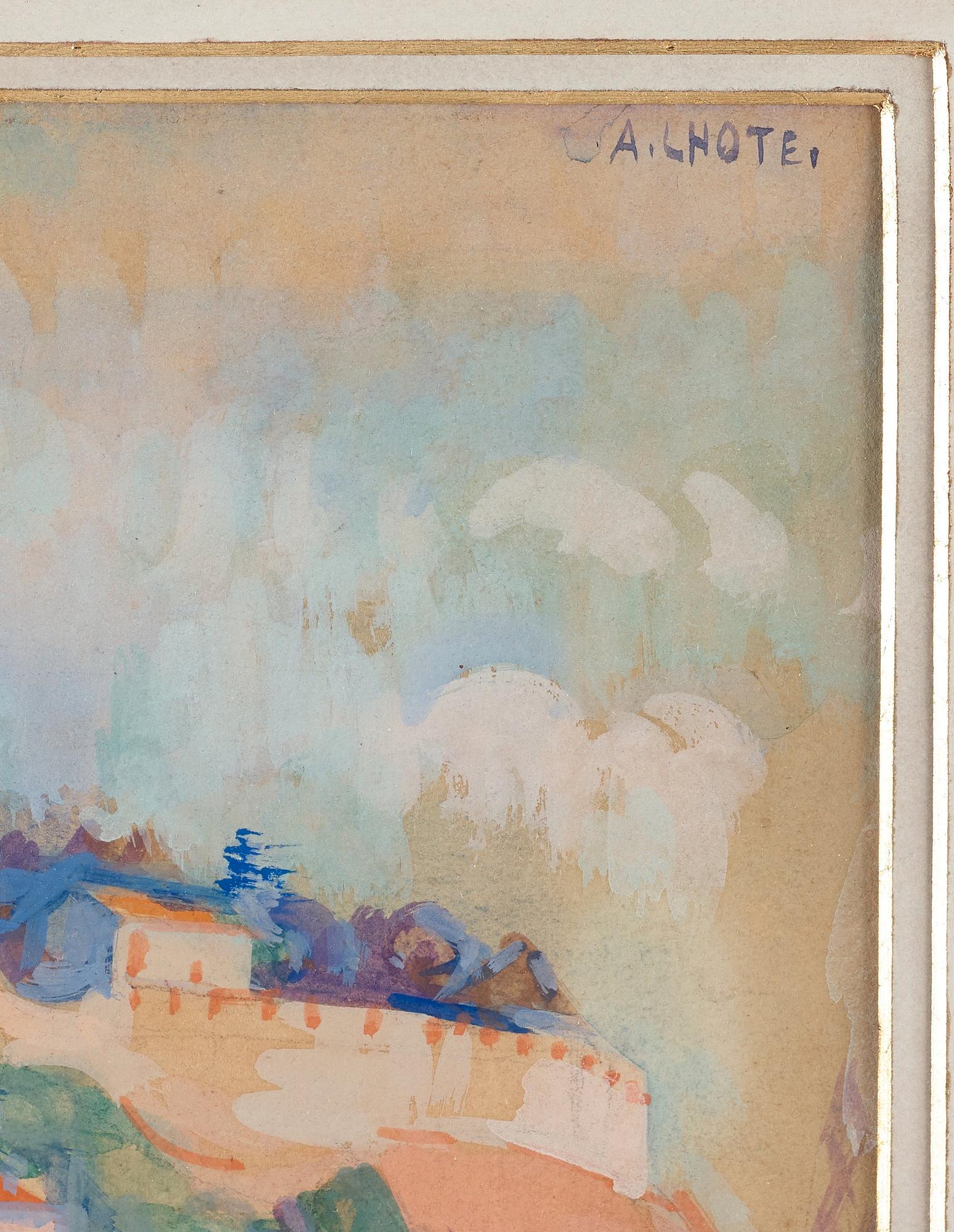 André Lhote, Vy över Les Baux-de-Provence.