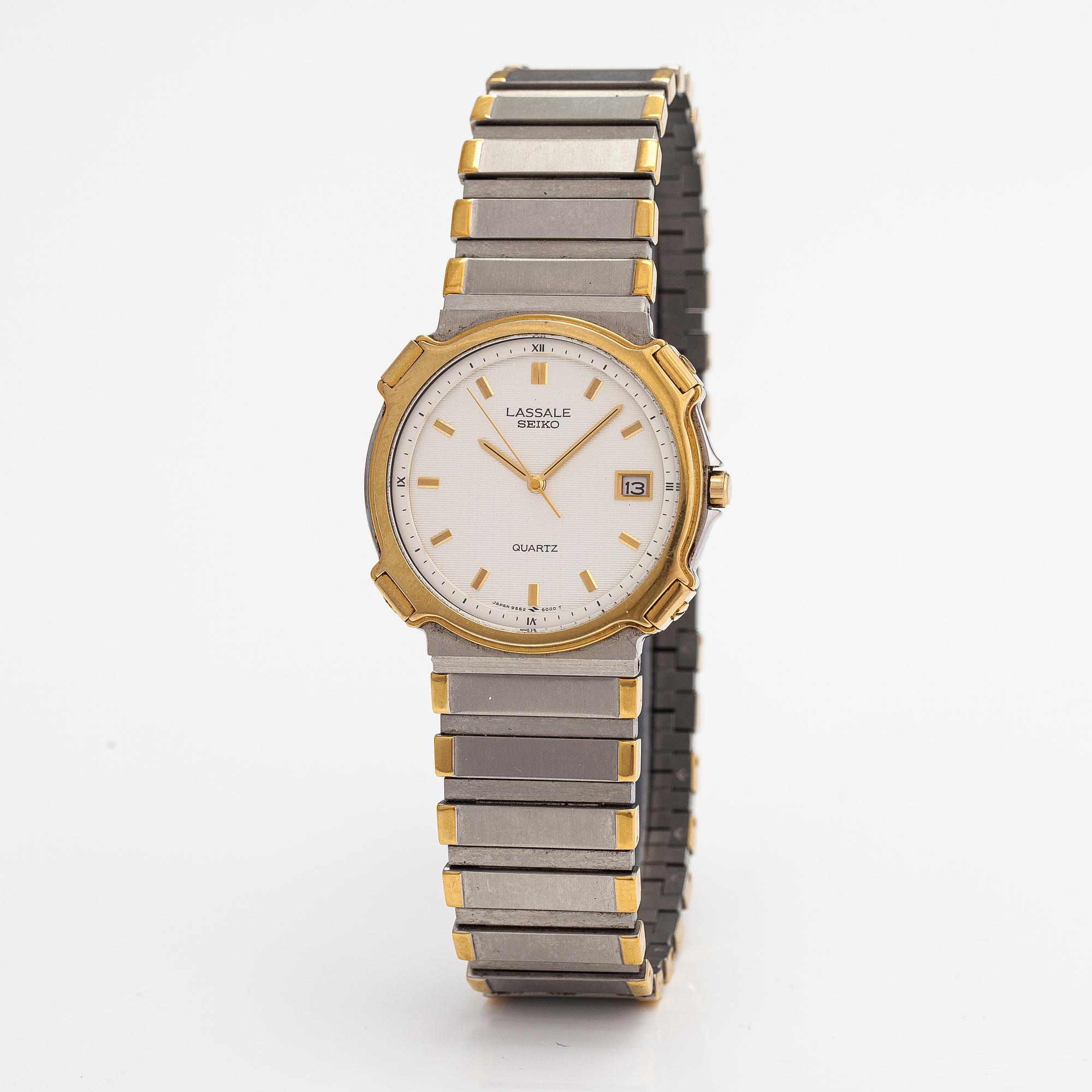Seiko, Lassale, wristwatch, 33-36 mm. - Bukowskis