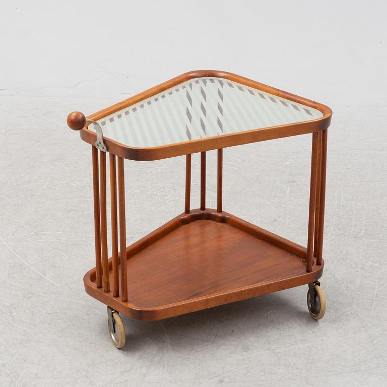 A Swedish Modern tea trolley, 1940's.