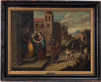 Spansk skola, 16/1700-tal, Marias beök hos Elisabet.