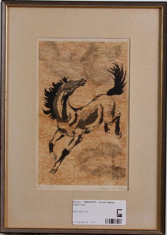 TRÄSNITT, Kina/Japan, 1900-tal.