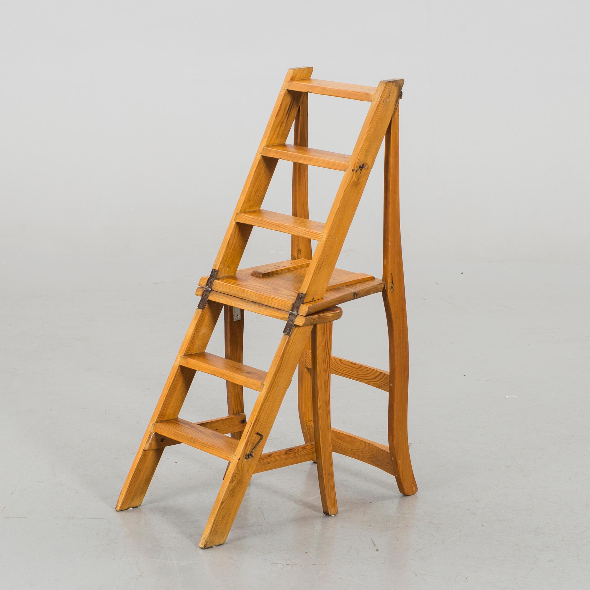 A 20th century chair/ladder.