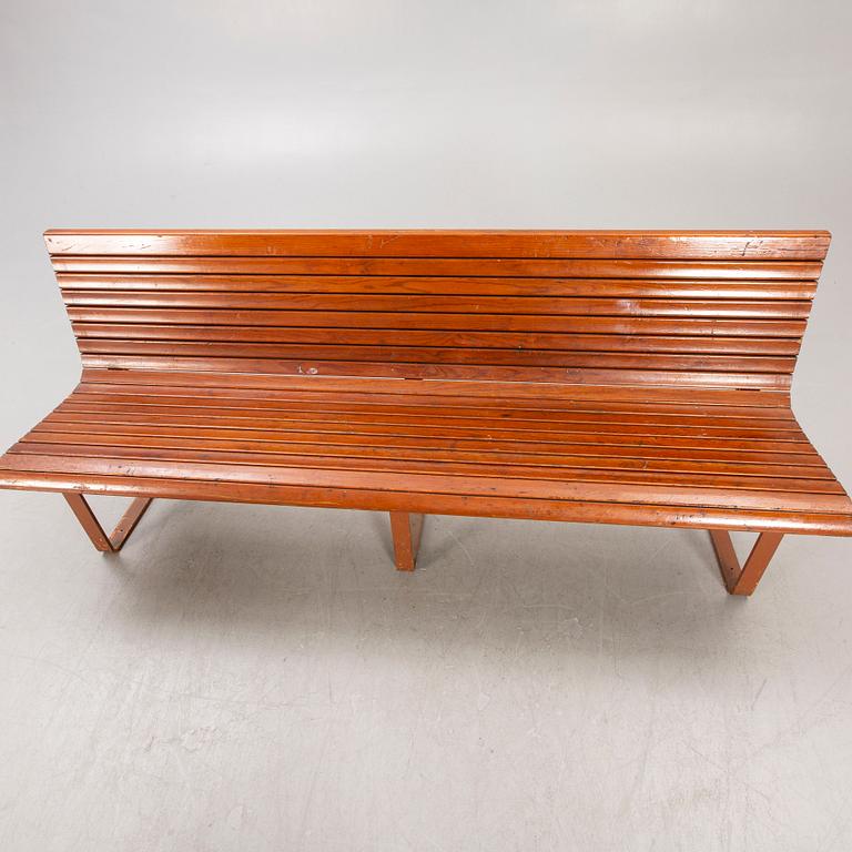 A wooden bench first half of the 20th century.