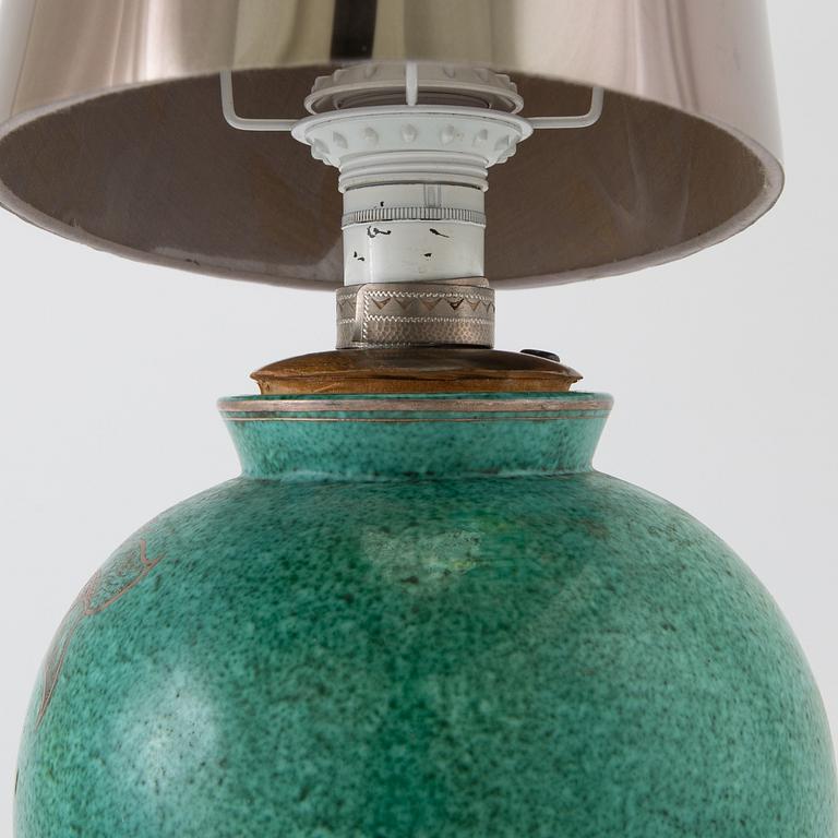 Wilhelm Kåge, bordslampa, "Argenta", Gustavsberg.