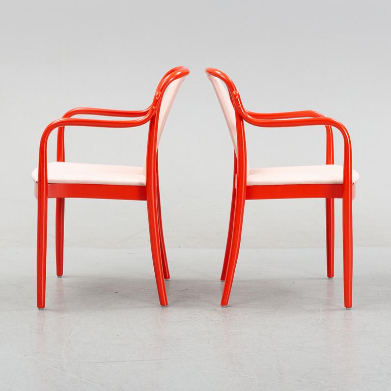 Jack Ränge and Beata Heuman, a pair of 'Kaiser' chairs, Gemla, Diö, 1982 and 2021.