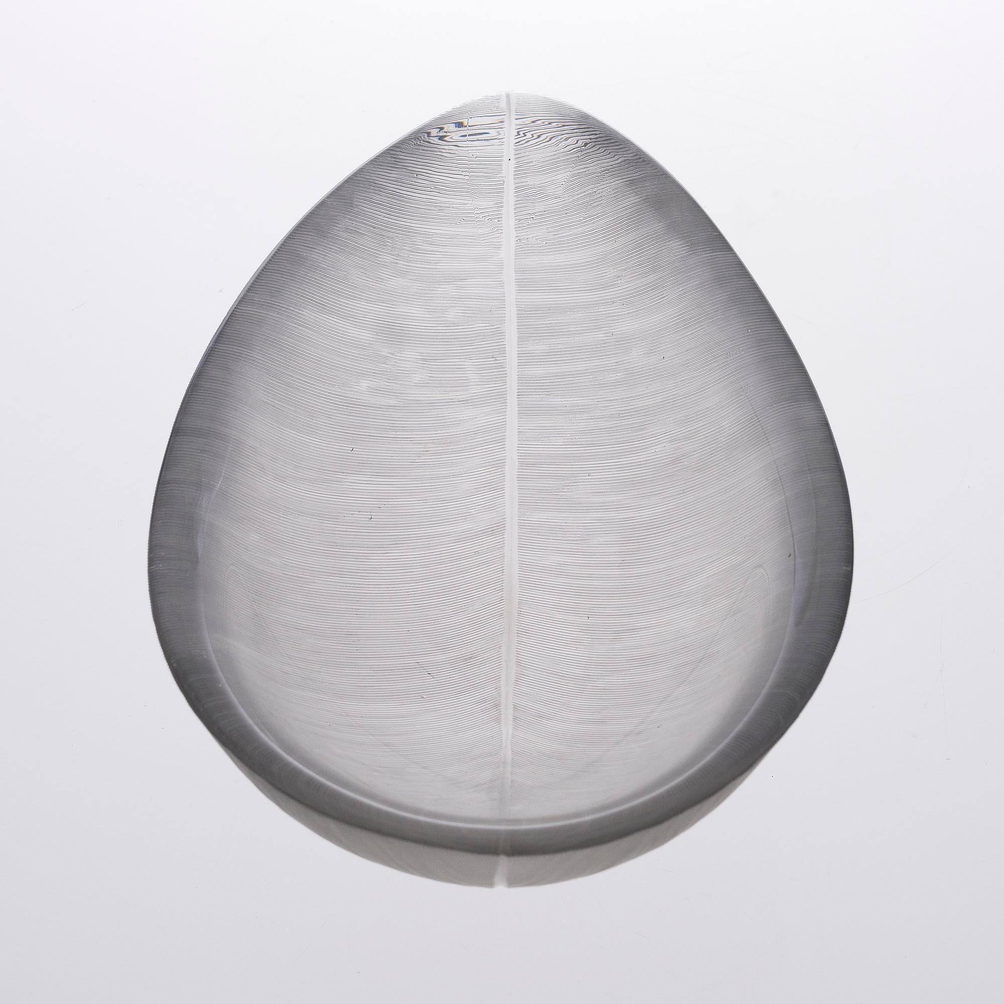TAPIO WIRKKALA, SKÅL. Modell 3372. Sign. Tapio Wirkkala, Iittala. Ca 1960.
