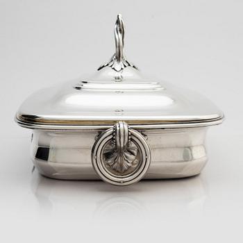 Sasikov, karott med lock, silver, kontrollör Andrei Kovalsky, Moskva 1848.