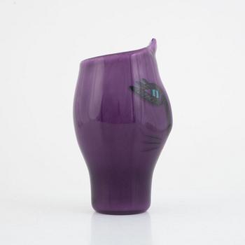 Ulrica Hydman-Vallien, vase, from the "Open Minds" series, Kosta Boda, numbered.