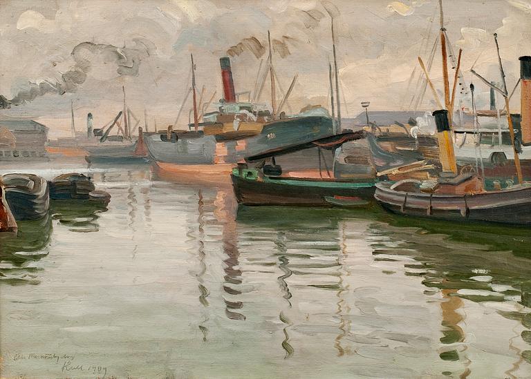 Ali Munsterhjelm, VIEW FROM THE HARBOUR.