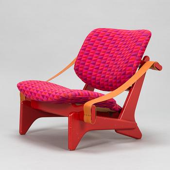 Olof Ottelin, a 1960's 'Jumbo' armchair nr 174, for Keravan Puusepäntehdas, Stockmann.