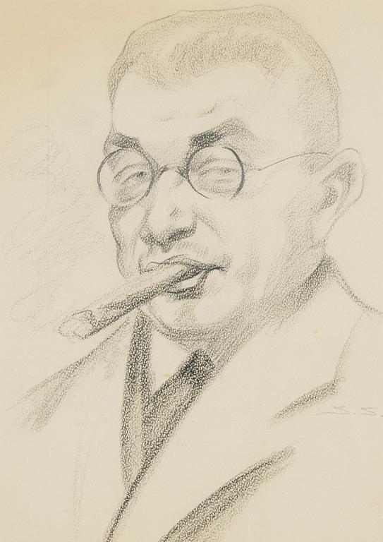 Santeri Salokivi, Man med cigarr.