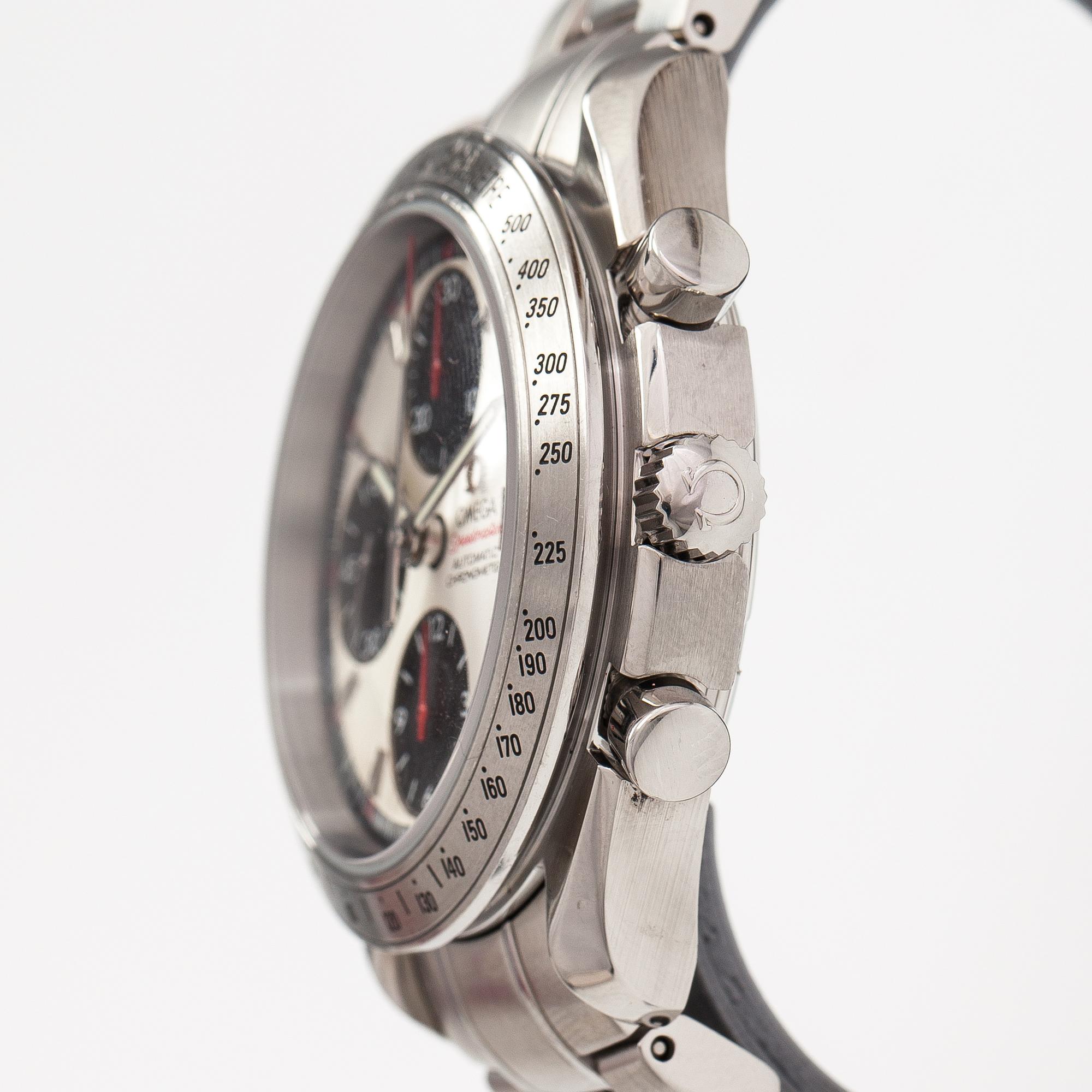 Omega, Speedmaster, chronograph, wristwatch, 40 mm.