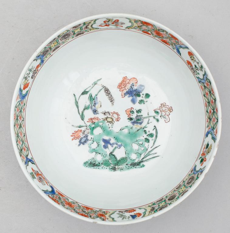 SKÅL, porslin, Kina, 1700-tal.