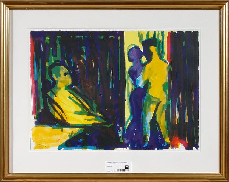 PETER DAHL, färglitografi, sign o numr 272/290.