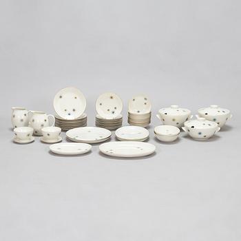 Raija Uosikkinen, ruoka-astiasto, "Jupiter", posliini, Arabia 1960-67.