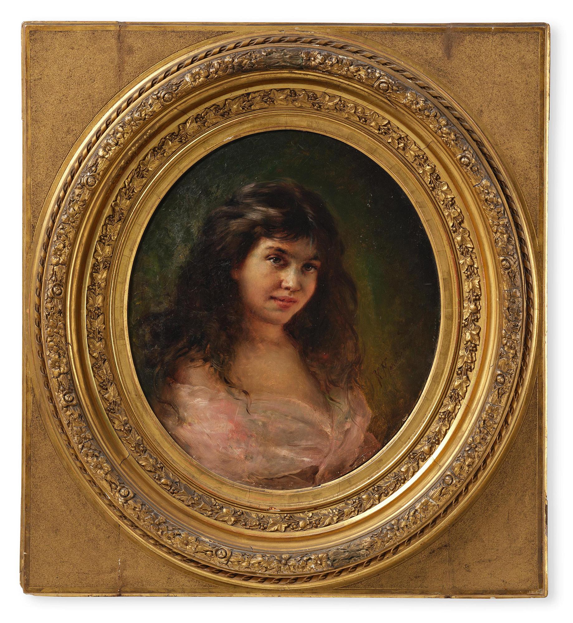 Konstantin Egorovich Makovsky, Young girl.