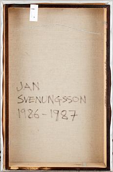 JAN SVENUNGSSON, olja på duk, sign á tergo o dat 86-87.