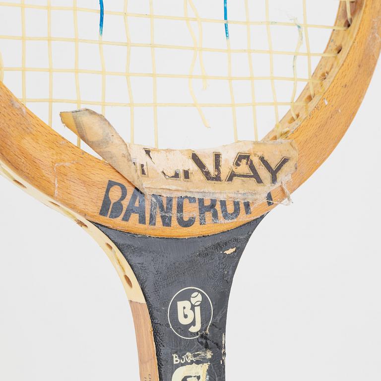 Björn Borg, tennisracket, Bancroft.