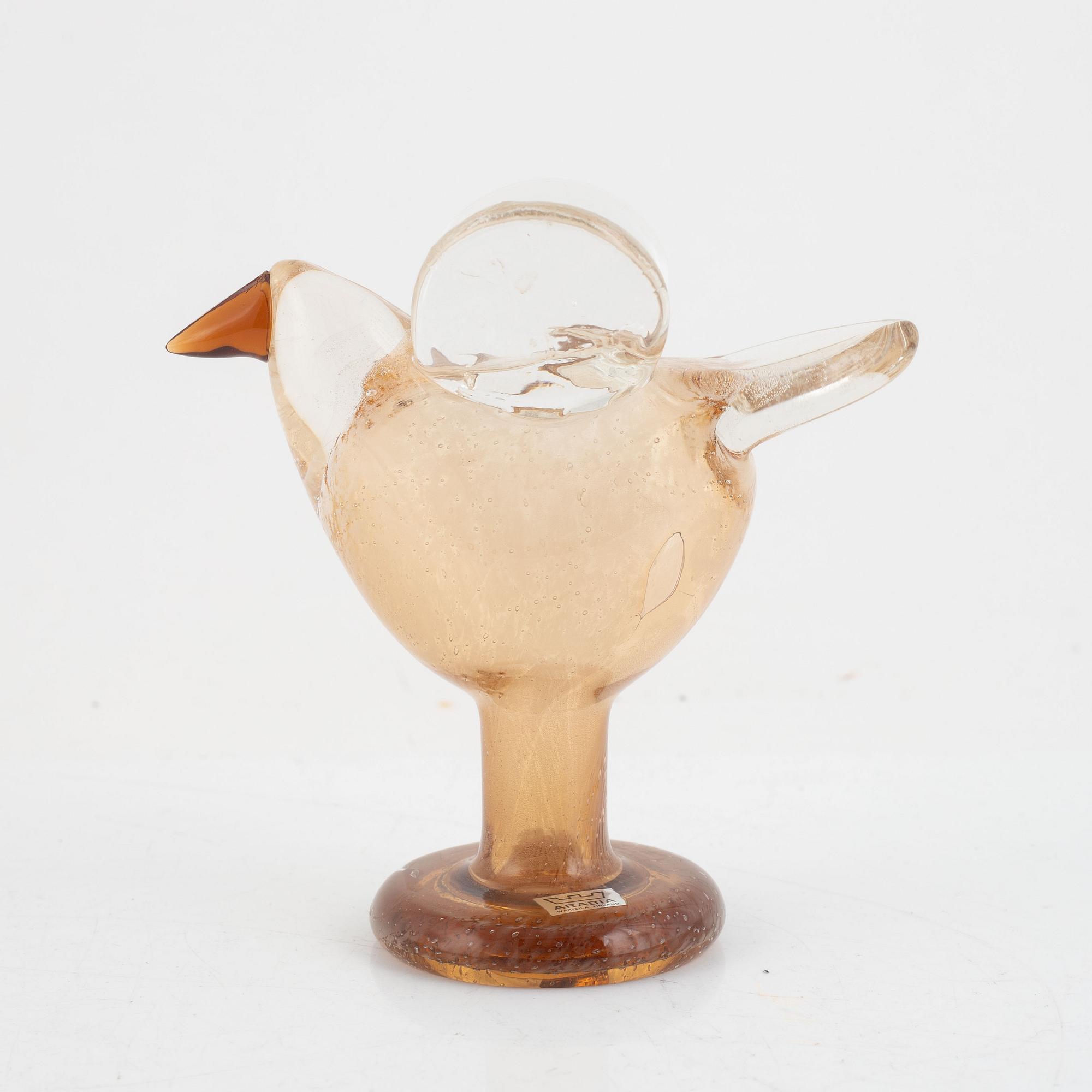 Oiva Toikka, figurin, Nuutajärvi Notsjö, Finland.