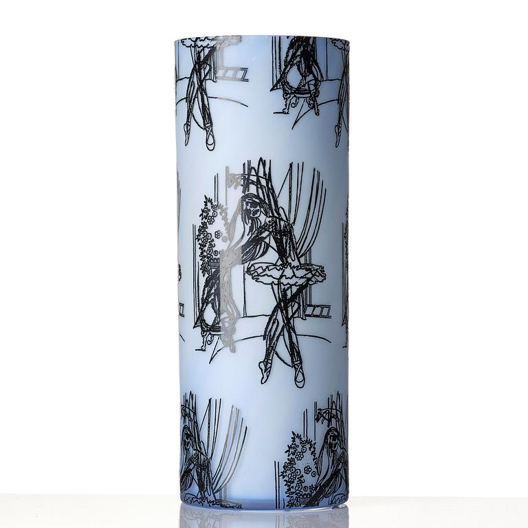 Per B. Sundberg, vas, "Wallpaper", glas, lim. ed. 50, Orrefors Studio, 2003.