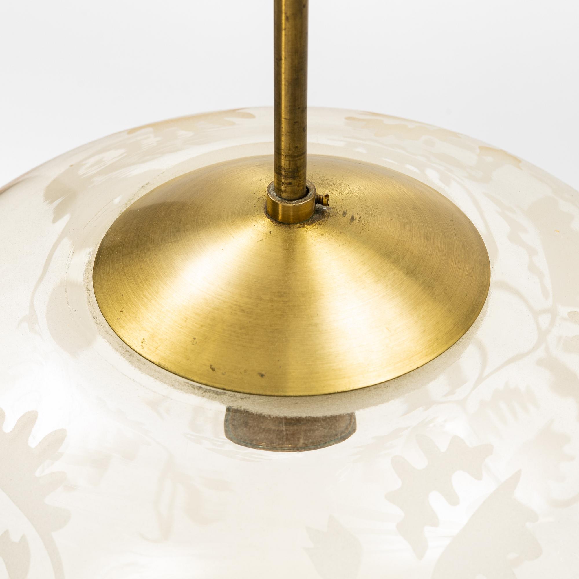 Taklampa, Swedish Modern, 1940-tal.