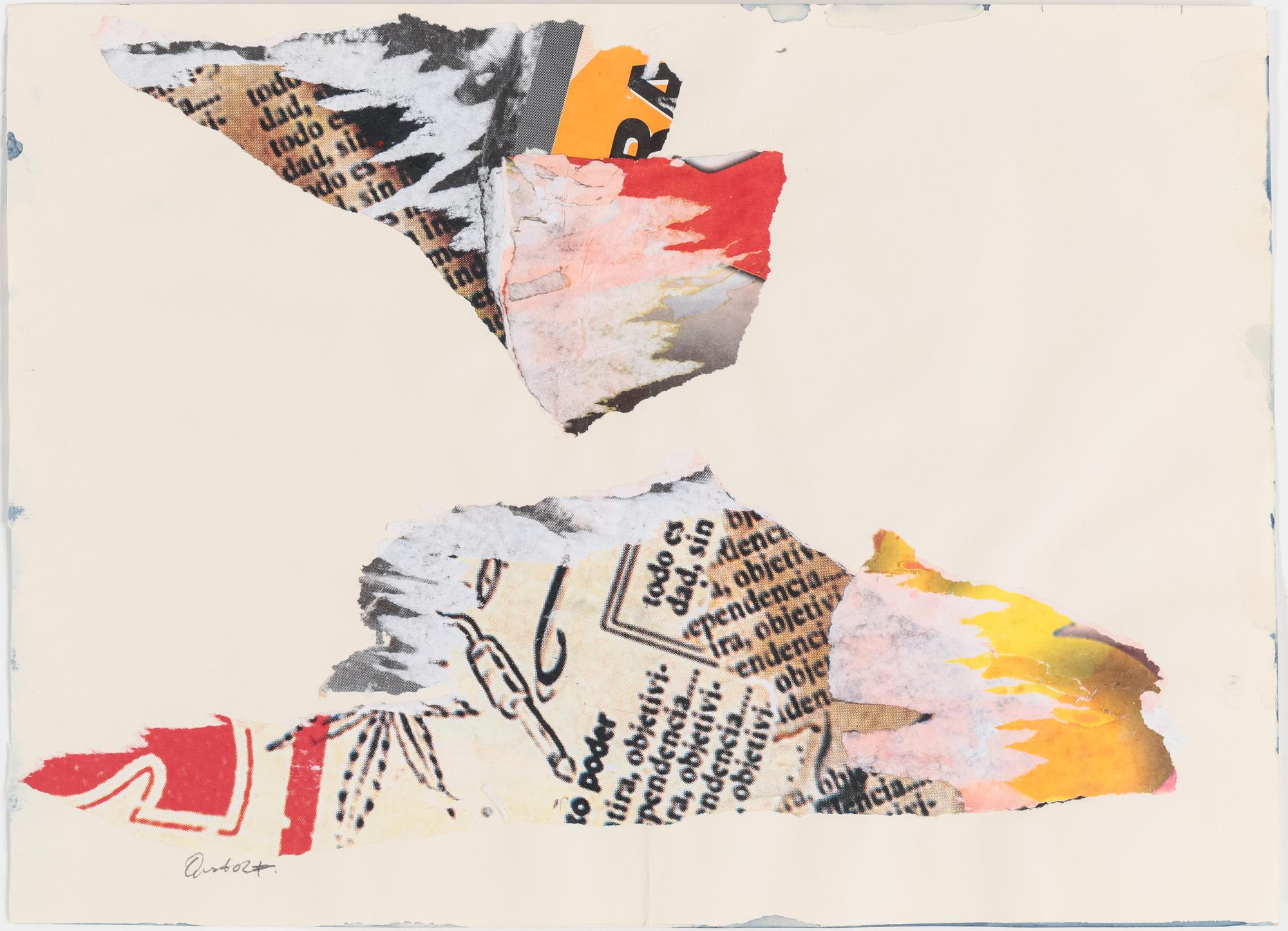 PATRIK QVIST, blandteknik på papper 2 stycken. Signerade.